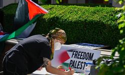 NORTH CAROLİNA - North Carolina Üniversitesi öğrencilerinin Filistin'e destek gösterisi devam ediyor