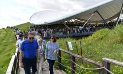 ŞANLIURFA - Göbeklitepe, bayram tatilinde 55 bin 573 ziyaretçiyi ağırladı