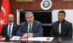 SİVAS - BBP Genel Başkanı Destici Şarkışla Belediye Başkanı Gültekin'i ziyaret etti
