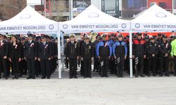 VAN - Türk Polis Teşkilatı'nın 179. kuruluş yıl dönümü kutlandı
