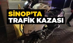 Sinop'ta motosiklet kazası