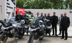 Motosikletli gezginler Sinop’a hayran kaldı