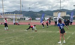AFYONKARAHİSAR - Bayrak Futbolu Kadınlar Türkiye Şampiyonası'nın 2. etabı tamamlandı