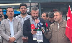 AFYONKARAHİSAR - İsrail'in Gazze'ye yönelik saldırıları protesto edildi