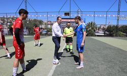 Akçaabat'ta liseler arası futbol turnuvası başladı