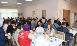 Alaçam'da üniversiteli gençler şehit yakınlarıyla kahvaltıda buluştu