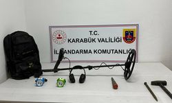 Karabük'te kaçak kazı ve uyuşturucu operasyonlarında 3 şüpheli yakalandı