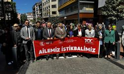 Trabzon'da "Ailemiz İstikbalimiz" yürüyüşü gerçekleştirildi