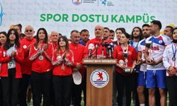 YÖK Başkanı Özvar, milli sporcularla birlikte "Spor Dostu Kampüs" projesini tanıttı: