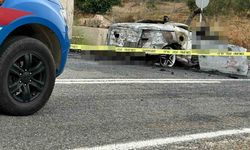 Antalya’da alev alan otomobildeki Polonyalı çift hayatını kaybetti