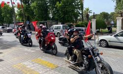 Fethiye’de 19 Mayıs motosiklet konvoyu