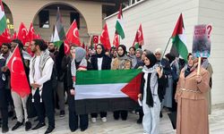 Gazi Üniversitesi’nde Filistin eylemi