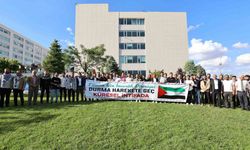 GİBTÜ öğrencilerinden Gazze’ye destek için "Çadır Nöbeti"