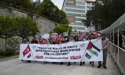 Gümüşhane’den Filistin’e destek yürüyüşü