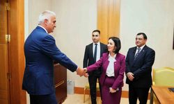 Kültür ve Turizm Bakanı Ersoy, Ermeni Bakan Andreasyan ile görüştü