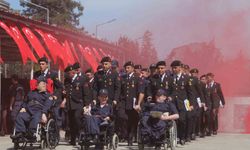 Ordu’da engelli bireyler bir günlük asker oldu