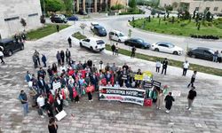 Tunceli’de üniversite öğrencilerinden Filistin’e destek