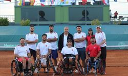 ANTALYA - Tekerlekli Sandalye Tenis Dünya Takımlar Şampiyonası'nda milli takım finale yükseldi