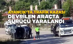 Ayancık'ta trafik kazası