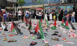 BATMAN - Filistin'e destek için oturma eylemi yapıldı