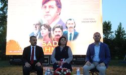 KIRKLARELİ - Açık hava sinemasında "Sadık Ahmet" filmi izlendi