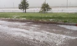 NEVŞEHİR - Dolu yağışı ekili arazilere zarar verdi