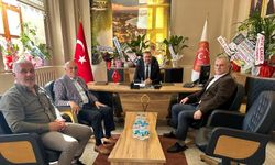THK Sinop Şubesi, İl Genel Meclis Başkanı Ersin Yaman'ı ziyaret etti