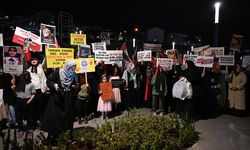 TRABZON - İsrail'in Gazze'ye yönelik saldırıları protesto edildi