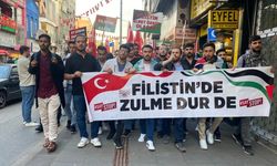 ZONGULDAK - Filistin'e destek için yürüyüş yapıldı