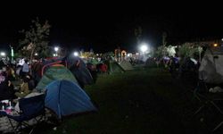 Bingöl’de vatandaşlar Filistin için çadırlarda nöbet tutacak