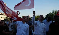 Kırıkkale’de milli maç heyecanı: Coşku doruğa çıktı