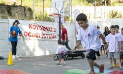 Mersin’de çocuklar ’Sporbüs’ ile sporla buluşuyor