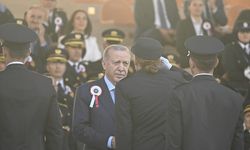 ANKARA - Cumhurbaşkanı Erdoğan, Polis Akademisi Mezuniyet Töreni'ne katıldı