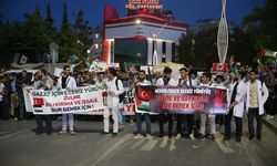 GAZİANTEP - İsrail'in Gazze'ye saldırıları protesto edildi