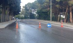 Sinop Ordu Caddesi trafiğe kapandı