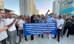 İSTANBUL - Büyükçekmece'de site sakinlerinden yönetime ''ek bütçe'' protestosu