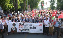 SAKARYA - "Büyük Filistin Yürüyüşü" düzenlendi