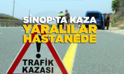 Sinop’ta trafik kazası: 3 yaralı