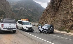 Gümüşhane'de trafik kazasında 4 kişi yaralandı