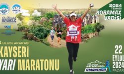 Büyükşehirin Uluslararası Kayseri Yarı Maratonu’nda tema ‘Koramaz Vadisi’ oldu