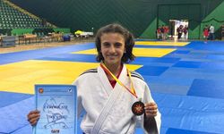 Yunusemreli judocu Rabia Tekin Balkan 3’üncüsü oldu