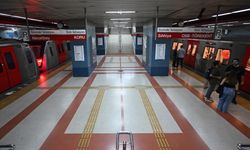 ANKARA - Kızılay-Koru Metro hattı seferleri arıza sebebiyle durduruldu