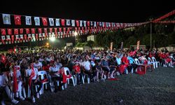 HATAY - Türkiye-Avusturya maçı, Dörtyol ilçesinde dev ekranlardan izlendi