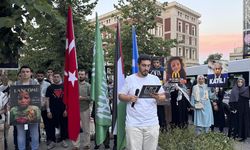 İSTANBUL - Almanya'nın İsrail'e silah desteği protesto edildi