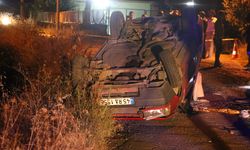 MANİSA - Takla atan otomobildeki 1 kişi öldü