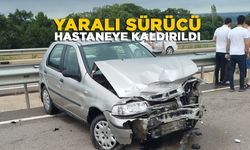 Sinop - Gerze yolundaki kazada sürücü yaralandı