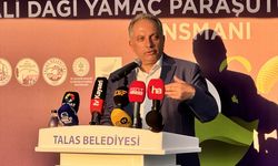 KAYSERİ - Talas Ali Dağı Yamaç Paraşütü Parkuru'nun tanıtımı yapıldı