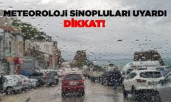 Sinop için sağanak uyarısı