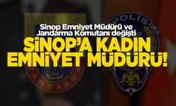 Sinop'a kadın emniyet müdürü