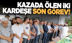 Sinop'taki kazada ölen iki kardeş toprağa verildi